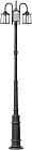 Наземный фонарь Oasis Light 273660Cl 10 E7 Bl FRANKFURT I