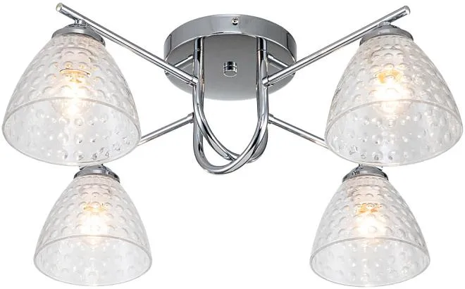 Потолочная люстра Escada 659/4PL Chrome Adonis Потолочная люстра Escada 659/4PL Chrome Adonis