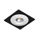 Встраиваемый светильник под сменную лампу Ledron AO1501001 SQ Black-White