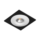 Встраиваемый светильник под сменную лампу Ledron AO1501001 SQ Black-White