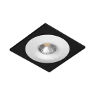 Встраиваемый светильник под сменную лампу Ledron AO1501001 SQ Black-White