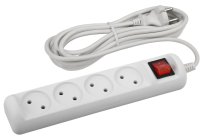 Розеточные блоки, удлинители ЭРА U-4s-3m-2x1