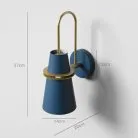 Бра REINAR WALL Цвет темно-синий. Lampatron 1499-962