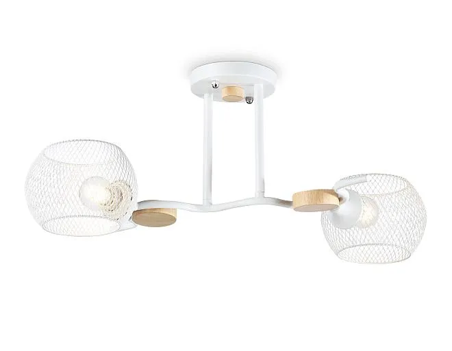 Подвесной светильник белый E27/2 max 40W 550*360*220 Ambrella light TR80161/2 WH