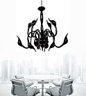 Подвесной светильник Lumina Deco LDP 6028-12 BK Magica