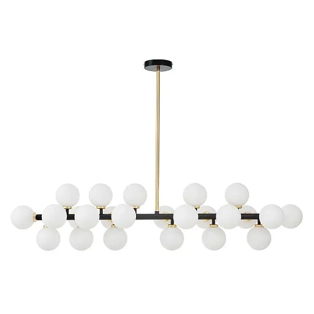 Подвесной светильник Lumina Deco LDP 6033-24 BK+GD Marsiada Подвесной светильник Lumina Deco LDP 6033-24 BK+GD Marsiada