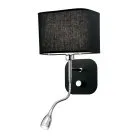 Бра Ideal Lux 124179 HOLIDAY AP2 NERO