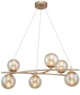 Подвесная люстра Escada 1119/6S Gold Balance