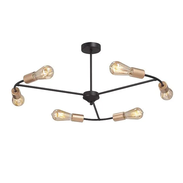 Потолочная люстра Vitaluce V3025-1/6PL Потолочная люстра Vitaluce V3025-1/6PL
