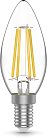 Лампа Gauss 1031115 Basic Филамент Свеча 4,5W 400lm 2700К E14