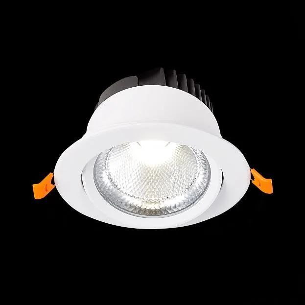 Встраиваемый светильник Белый LED 1*15W 3000K 1 125Lm Ra80 36° IP20 D109xH65 220-240V ST Luce ST211.538.15.36