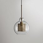 Подвесной светильник CATCH F Pear S. Цвет бронза. Lampatron 996-301