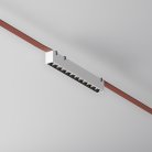 Трековый светильник Parity 3000K 12Вт белый Maytoni TR128B-12W3K-M-W Points