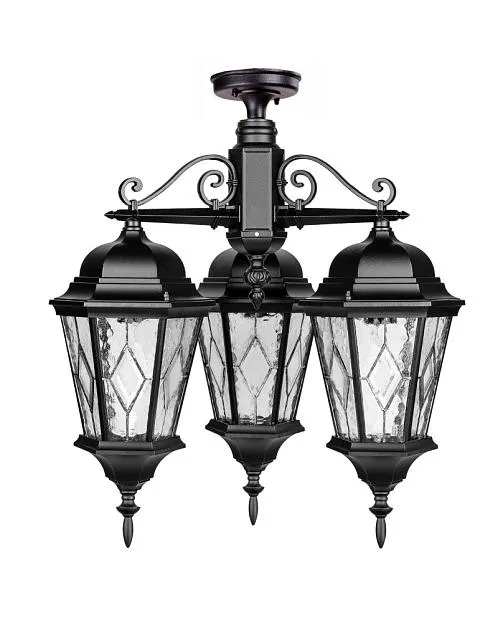 Потолочный светильник уличный Oasis Light 91470MA/3 cover Bl ромб ASTORIA 2M Потолочный светильник уличный Oasis Light 91470MA/3 cover Bl ромб ASTORIA 2M
