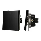 Механизм выключателя управления шторами SWT-TENDO-MKR2-PL-BK (230V, 10A) Arlight 054139