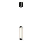 Светильник подвесной Черный/Прозрачный LED 1*8W 4000K ST Luce SL6224.403.01 BAMBOO
