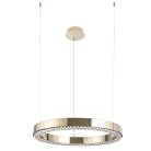 Подвесной светодиодный светильник Crystal Lux Saturn SP30W Led Gold
