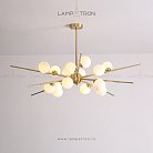 Люстра PETRIN Цвет Матовый Белый Lampatron 5456-14092