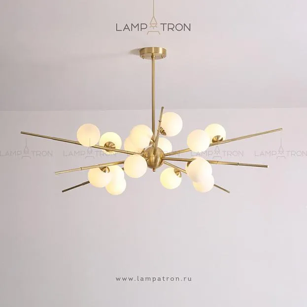 Люстра PETRIN Цвет Матовый Белый Lampatron 5456-14092 Люстра PETRIN Цвет Матовый Белый Lampatron 5456-14092