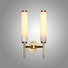 Бра BULRASH MARBLE L2 Brass ImperiumLoft 344589-23 bulrash-marble-brass-2-warm