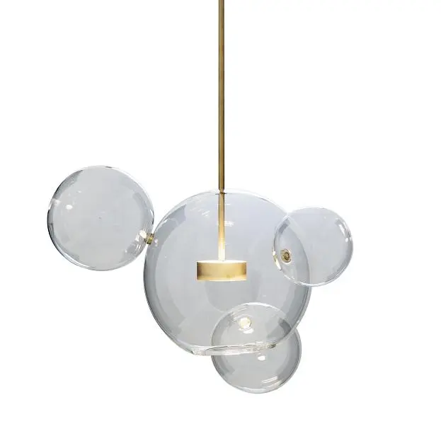 Подвесной светильник Delight Collection KG0943P-1 gold Bubbles Подвесной светильник Delight Collection KG0943P-1 gold Bubbles