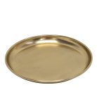 Тарелка декоративная , H20, ?205, сталь, цвета латунь Eglo 427026 FORLEYET