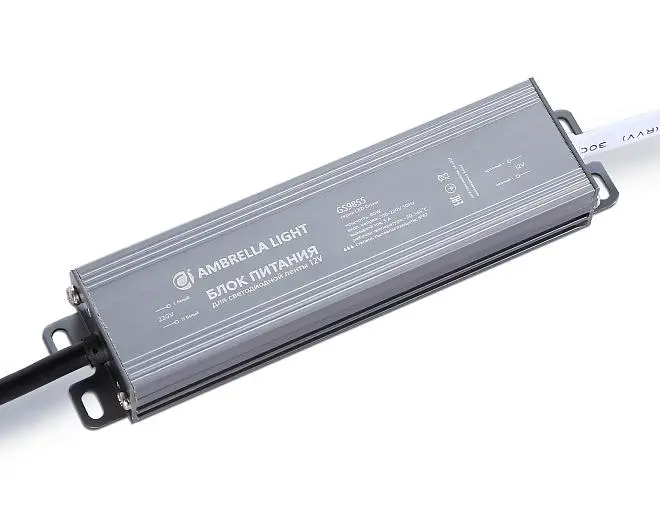 Блок питания для светодиодной ленты Ambrella light GS9855 Блок питания для светодиодной ленты Ambrella light GS9855