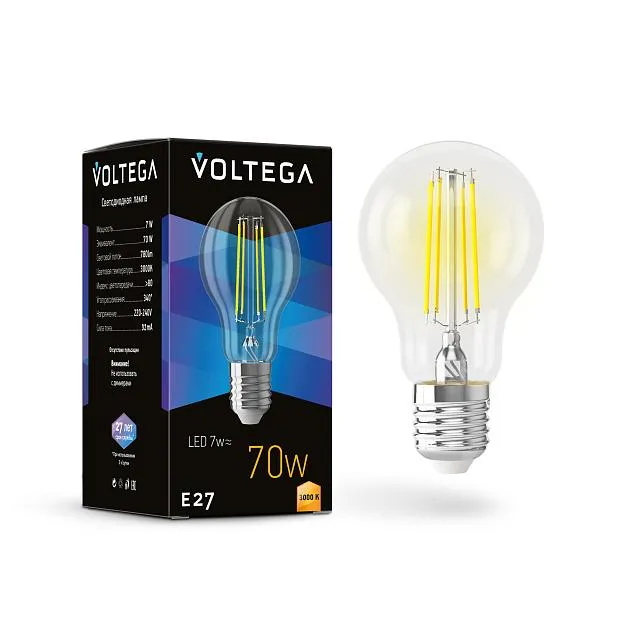 Лампа Voltega 7225 General purpose bulb E27 7W