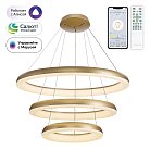 Умная подвесная люстра Золото Citilux CL730A152S Юпитер Смарт