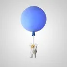 Потолочный светильник MERCURY C D30 Blue ImperiumLoft 208666-23 mercury01