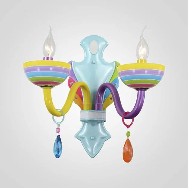 Разноцветный настенный светильник RAINBOW WALL 5 ImperiumLoft 167709-26 RAINBOW-WALL-501