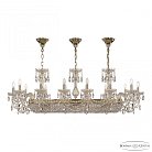 Люстра хрустальная Bohemia Ivele Crystal  1453/14/195/1000 G