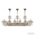 Люстра хрустальная Bohemia Ivele Crystal  1453/14/195/1000 G