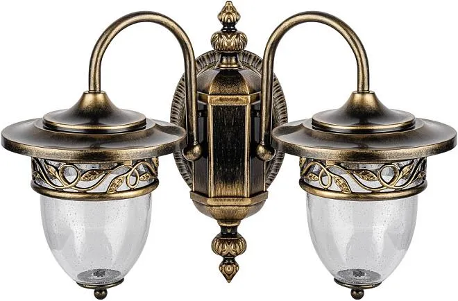 Настенный фонарь уличный Oasis Light 87202L 2 Gb KRAKOV 1 L Настенный фонарь уличный Oasis Light 87202L 2 Gb KRAKOV 1 L