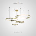 Кольцевые люстры и светильники HANNA B Lampatron 4417-11179