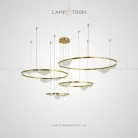 Кольцевые люстры и светильники HANNA B Lampatron 4417-11179