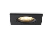 Светильник встраиваемый черный GU5.3 85*85*28 Ambrella light TN102456 BK