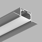 Встраиваемый профиль под шпаклевку 2,5м Ledron АВД-5779 Alum