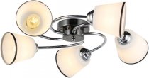 Потолочная люстра Imex MD.0086-5-S-CR+PBK