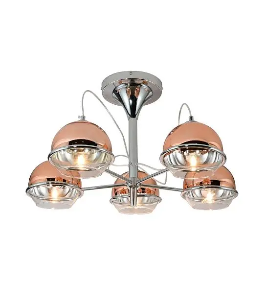 Потолочная люстра Lumina Deco LDC 1029-5 R.GD Veroni Потолочная люстра Lumina Deco LDC 1029-5 R.GD Veroni