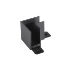 Угловой соединитель для шинопровода LED4U LT.25252 BK LEDtrec magnetic