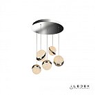 Подвесной светильник iLedex C4474-5R CR Crystal Ball