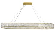 Подвесной светильник Newport 8240/140 oval gold