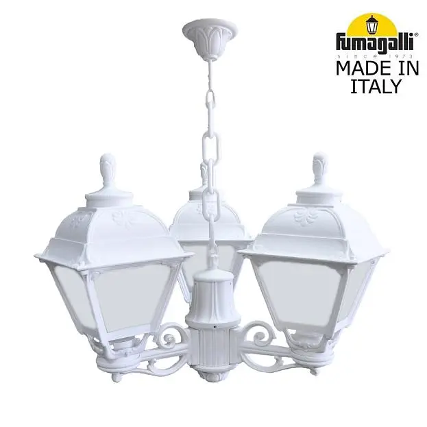 Подвесной уличный светильник (ЛЮСТРА) FUMAGALLI SICHEM/CEFA 3L U23.120.S30.WYF1R Подвесной уличный светильник (ЛЮСТРА) FUMAGALLI SICHEM/CEFA 3L U23.120.S30.WYF1R