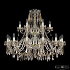 Люстра хрустальная Bohemia Ivele Crystal  1403/12+6/360/2d G R721