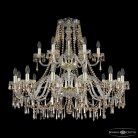 Люстра хрустальная Bohemia Ivele Crystal  1403/12+6/360/2d G R721