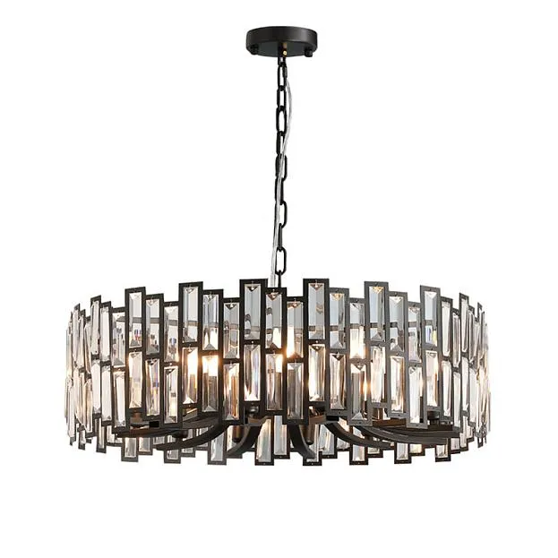 Люстра Delight Collection D8524P/S black/clear Bertola
