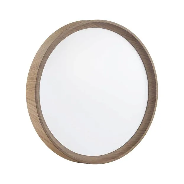 Светильник пластик/св.корич. под дер LED 76Вт 3000/4000/6000K D490 IP43 CCT Sonex 7603/ELN WOODI