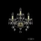 Бра хрустальный Bohemia 1415B/2+1/165/XL G