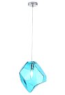 Подвесной светильник Crystal Lux NUESTRO SP1 CHROME/BLUE